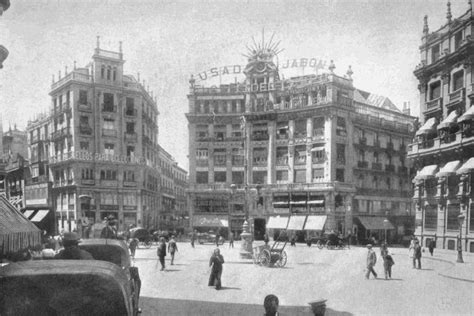 Ilustración romántica del Madrid del siglo XIX, Carrera de San Jerónimo.