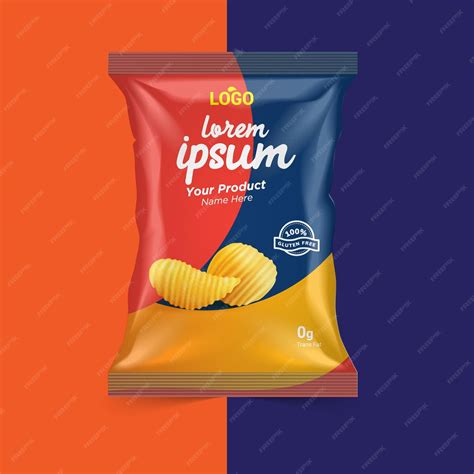 Esquema de un empaque de papas fritas bien cerrado y guardado en un lugar oscuro y fresco