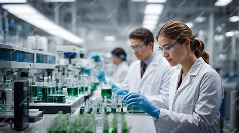 Investigadores trabajando en laboratorio de biotecnología del INIA