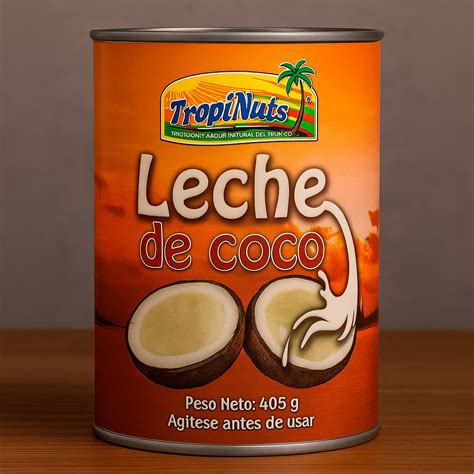 Envase TetraPak de leche de coco