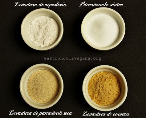 Infografía sobre diferentes tipos de agentes leudantes y sus usos en la repostería