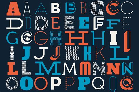 Ilustración de la tipografía y el diseño de interiores de Spacio 1