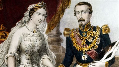 Ilustración de Napoleón III y Eugenia de Montijo, o una representación de la Exposición Universal de París de 1855.