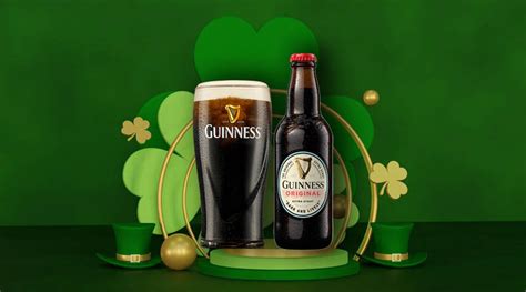 Infografía que muestra la diferencia entre la tradición irlandesa (Guinness) y la invención estadounidense (cerveza verde con colorante).