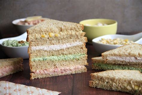 Infografía que muestra diferentes combinaciones de rellenos para sándwiches dulces