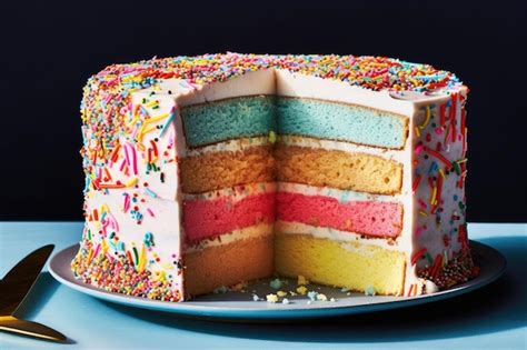 Fotografía profesional de una torta de tres capas con glaseado blanco y abundante coco rallado por encima