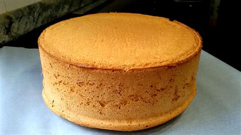 Ilustración de un bizcocho de torta esponjoso