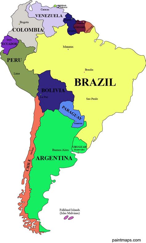 Mapa de Sudamérica destacando las regiones con cultura de asado