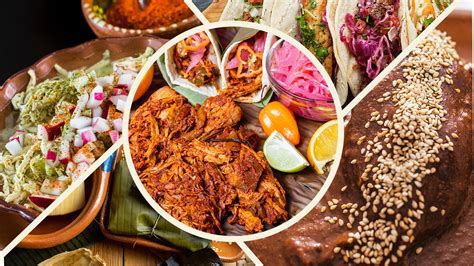 Variedad de platillos mexicanos elaborados con tortillas, como tacos, enchiladas y quesadillas.