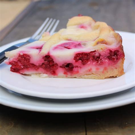 kuchen de frambuesa casero estilo pastelería