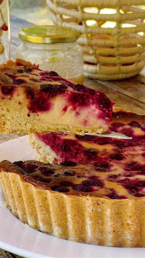 ingredientes para kuchen con frambuesas