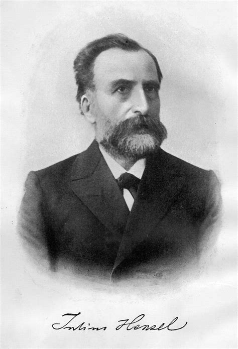 Retrato de Julius Hensel