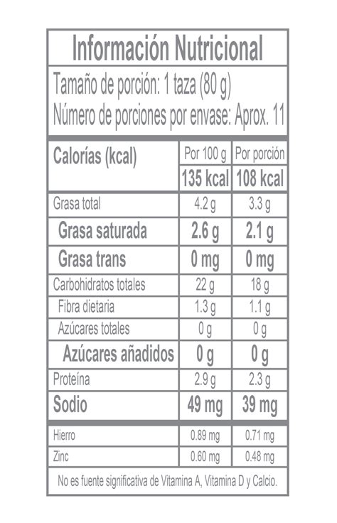 Tabla nutricional de papas rellenas horneadas