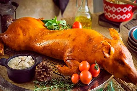 Un lechón de 4-6 kg listo para ser preparado