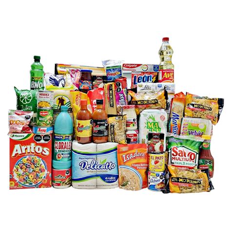 Foto de una despensa vegana colorida y variada