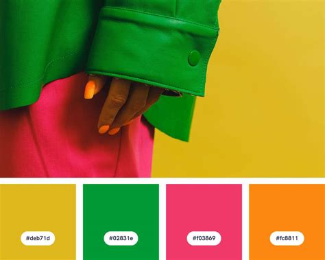Ejemplos visuales de paletas de color con verde pastel y sus combinaciones