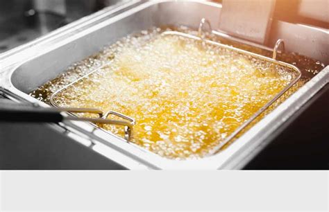 Diagrama de la degradación del aceite de freír con el tiempo y el impacto de los contaminantes