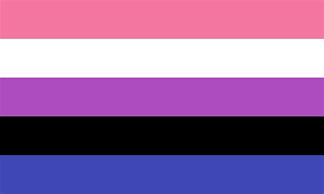 Bandera del orgullo genderfluid