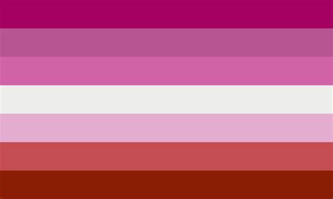 Bandera del orgullo lésbico