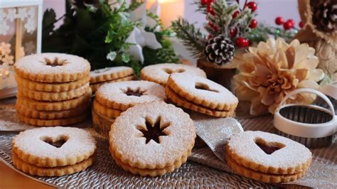Galletas Linzer de almendra