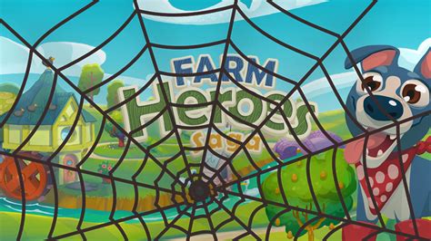 Esquema de una cosecha gruñona en Farm Heroes Saga siendo limpiada al moverla al pasto verde