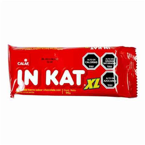 Fotografía publicitaria del empaque del Chocolate Inkat XL de 90g con detalle de la textura del arroz inflado.