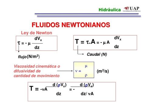 Diagrama comparativo de fluidos newtonianos y no newtonianos