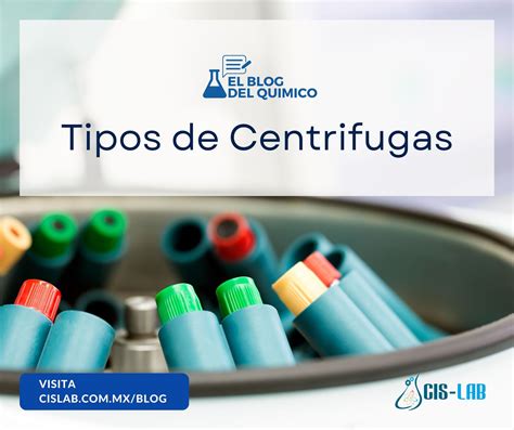 Infografía comparativa de los diferentes tipos de centrífugas de laboratorio, destacando sus rangos de RPM y aplicaciones típicas.