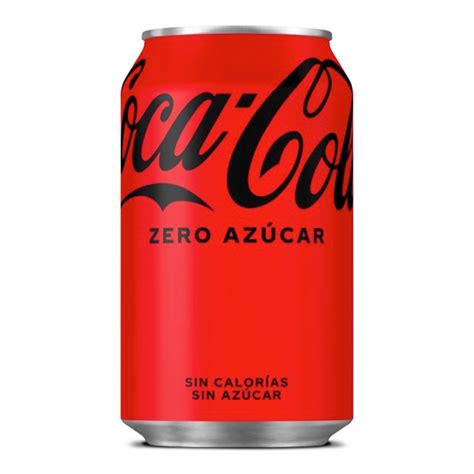 Botellas y latas de Coca-Cola Zero, Coca-Cola Zero Azúcar y Coca-Cola Sin Azúcar