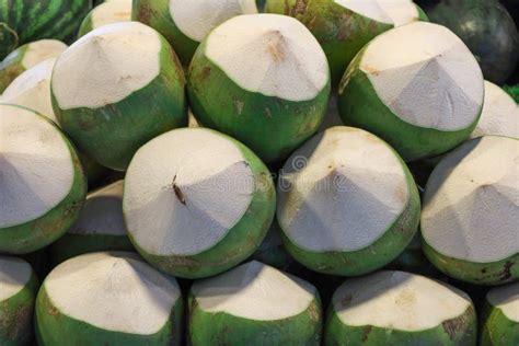 Imagen de cocos frescos.