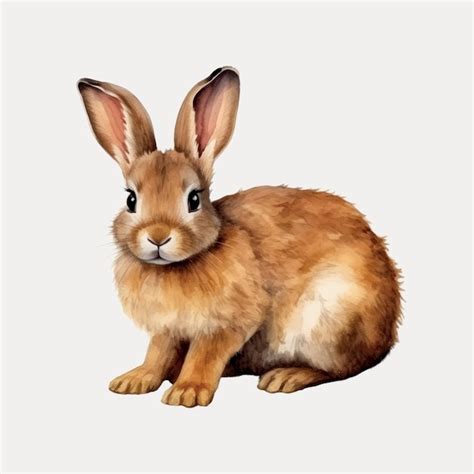 Ilustración de un conejo con diarrea