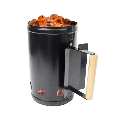 Encendedor de carbón tipo chimenea