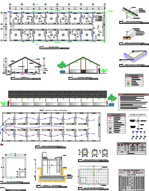 Esquema de diseño de una granja eficiente de 9x9 con bloque de agua central