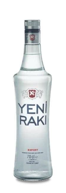 Comparativa de botellas de Raki turco: Yeni Raki y Tekirdağ
