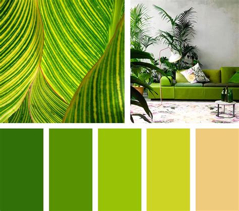 Ejemplos de paletas de colores en tonos verde pastel combinados con blanco y dorado para fondos de pantalla