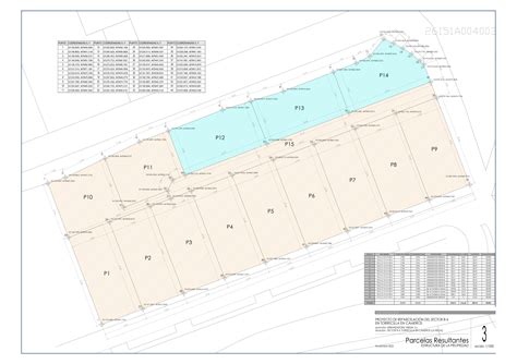 Plano parcelario ilustrativo de terrenos en el sector de El Manzanar, Quillota