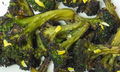 Brócoli asado con especias
