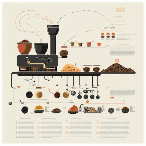 Infografía que muestra el proceso de selección y tostado de los granos de café arábica de Starbucks desde su origen en Latinoamérica.