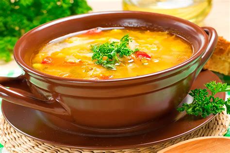 Diversos ingredientes para espesar sopas