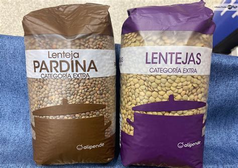 Comparativa de lentejas castellanas y pardinas