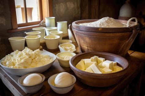 Esquema de las partes básicas del queso: cuajada y suero