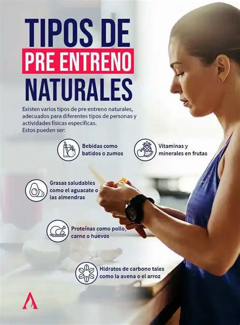 Esquema de los beneficios clave de un pre-entreno en el rendimiento físico y mental.