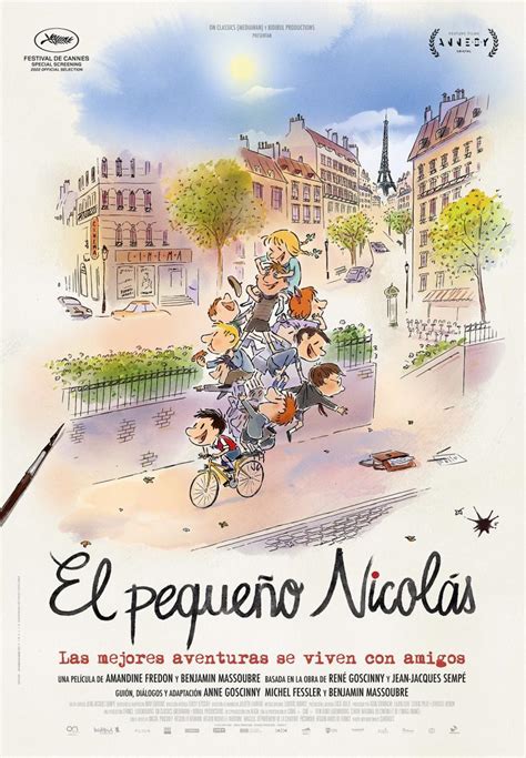 Ilustración de El Pequeño Nicolás y sus amigos jugando