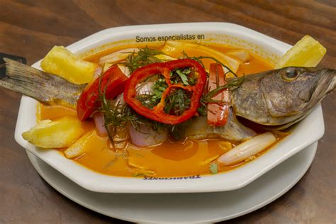 Plato final de pescado a la tomate, con la salsa cubriendo las piezas de pescado y decorado con perejil fresco.