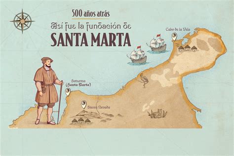 Ilustración artística o grabado antiguo que represente la fundación de Santa Ana de los Caballeros por Jorge Robledo.