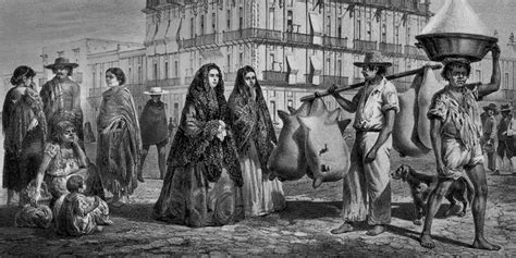 ilustración de la época colonial mostrando la preparación de alimentos con maíz