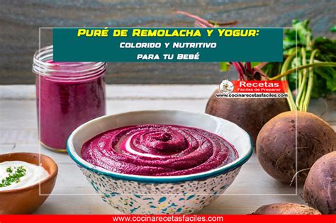 Puré de remolacha en un bol, decorado con cebollino fresco