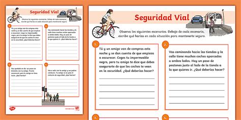 Esquema de seguridad vial para los cruces de carretera en la ruta ciclista.