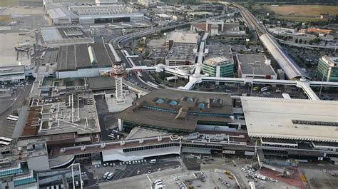 Vista general del Aeropuerto Leonardo da Vinci de Fiumicino (FCO), el hub principal de Alitalia.