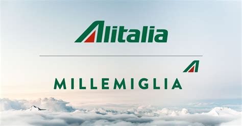 Logotipo del programa de fidelidad MilleMiglia de Alitalia.